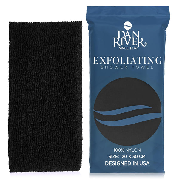 Exfoliating Shower Towel - 47x12 Inches