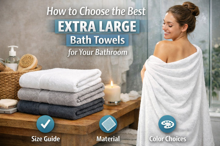 How to Choose the Best Extra Large Bath Towels for Your Bathroom
