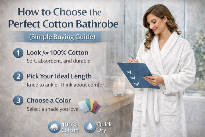 How to Choose the Perfect Cotton Bathrobe (Simple Buying Guide)