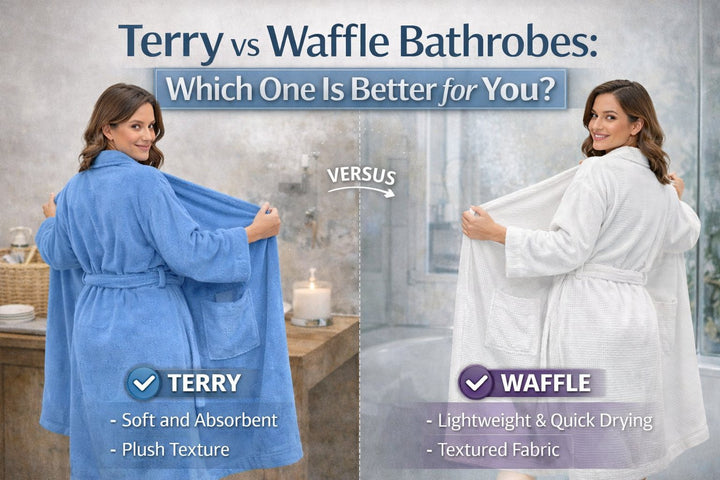 Terry vs Waffle Bathrobes: Which One Is Better for You?