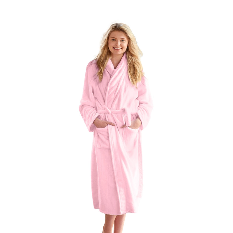 Terry Bathrobe & Shower Wrap – 100% Cotton Unisex