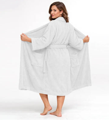 Bathrobe-white