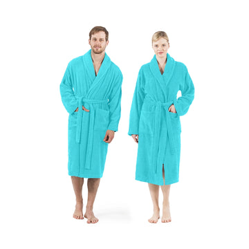 Bathrobe-aqua