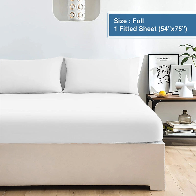 Jersey Knit Fitted Sheet and Pillow Cases