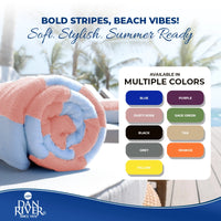 Cabana Beach Towel – 100% Cotton  (Pack of 4)