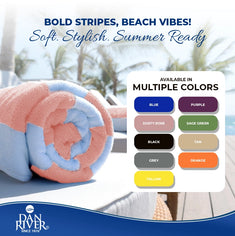 Cabana Beach Towel – 100% Cotton  (Pack of 4)