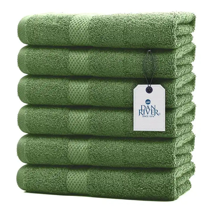 Hand Towel 6 Pack - Color Sage Green