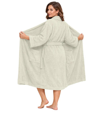 Bathrobe-Ivory