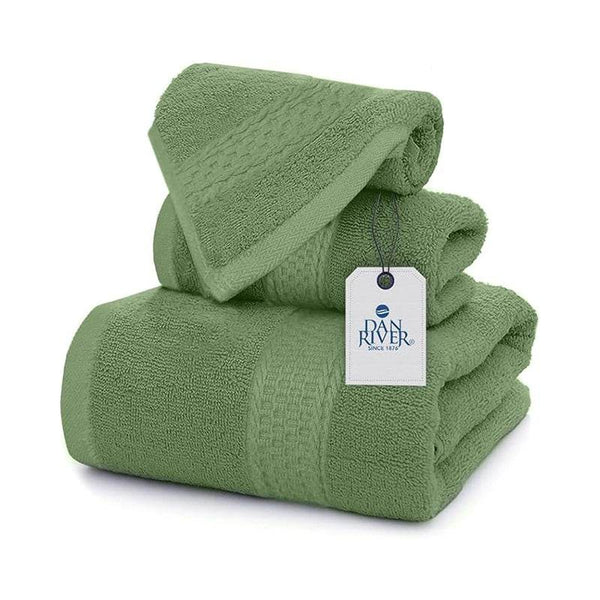 3-Piece Cotton Bath Towel Set