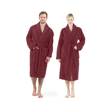 Bathrobe-pomegranate