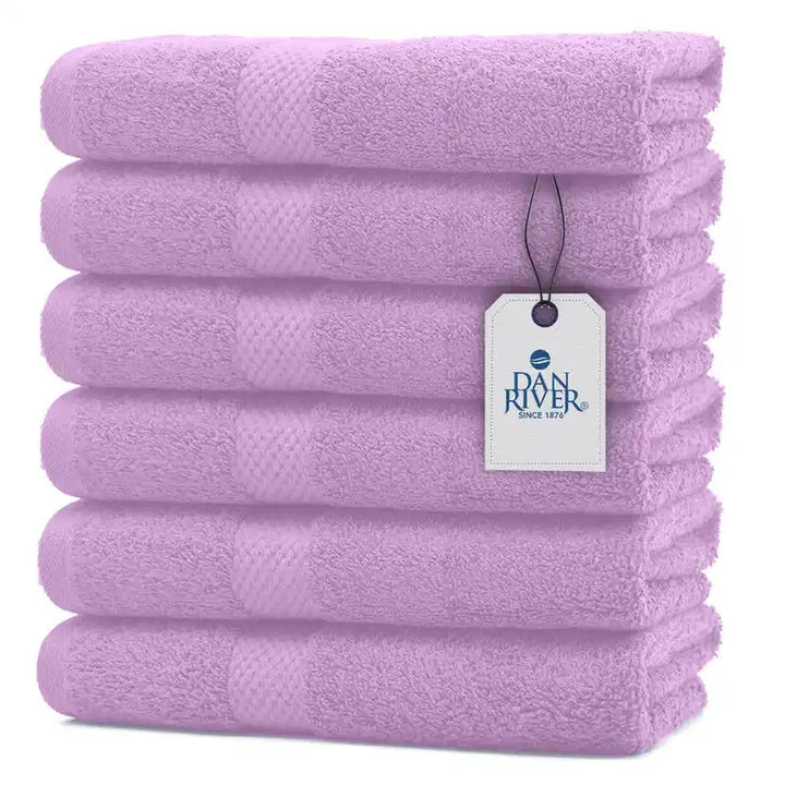 Hand Towel 6 Pack - Color Lavender