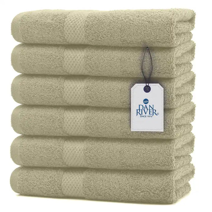 Hand Towel 6 Pack - Color Siimply Taupe