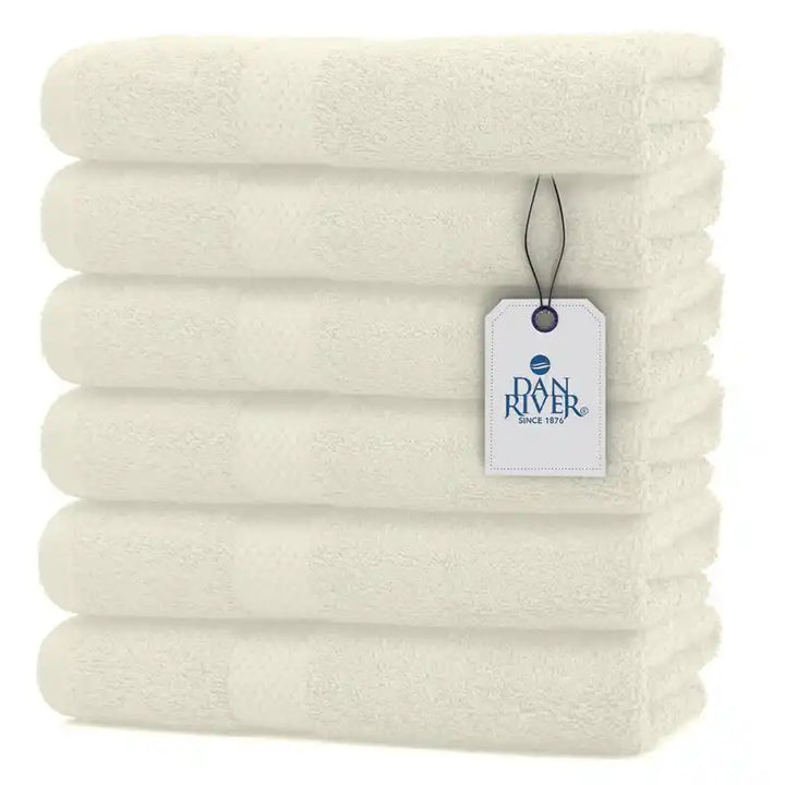 Hand Towel 6 Pack - Color Cannoli Cream