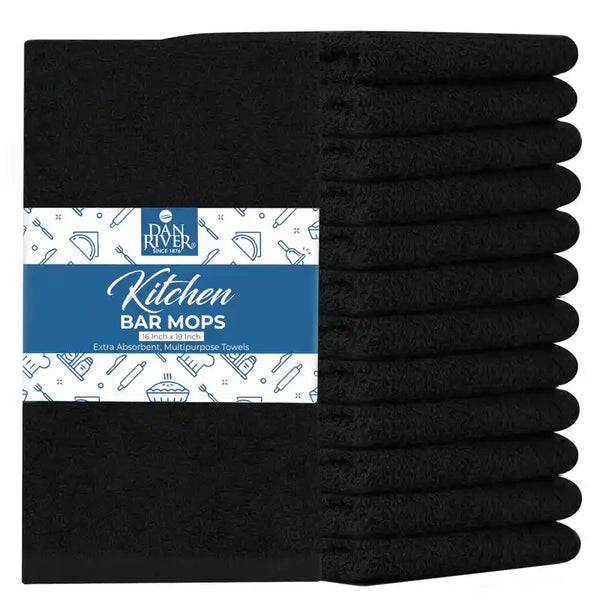 Kitchen Bar Mops Black