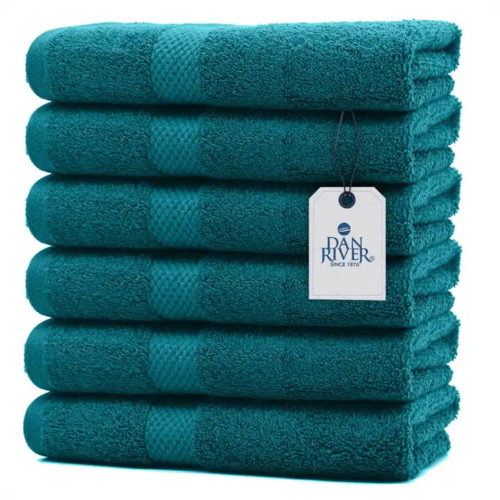 Hand Towel 6 Pack - Color Teal