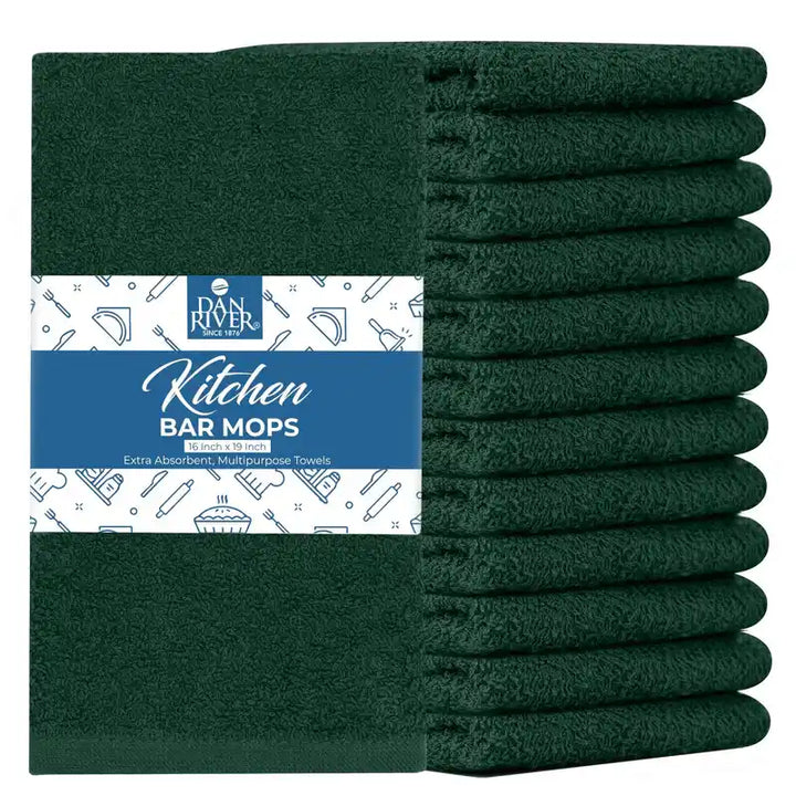 Kitchen Bar Mops Hunter Green