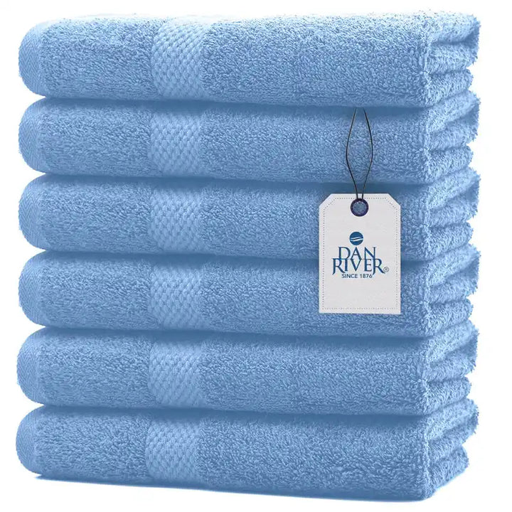 Hand Towel 6 Pack - Color Medium Blue