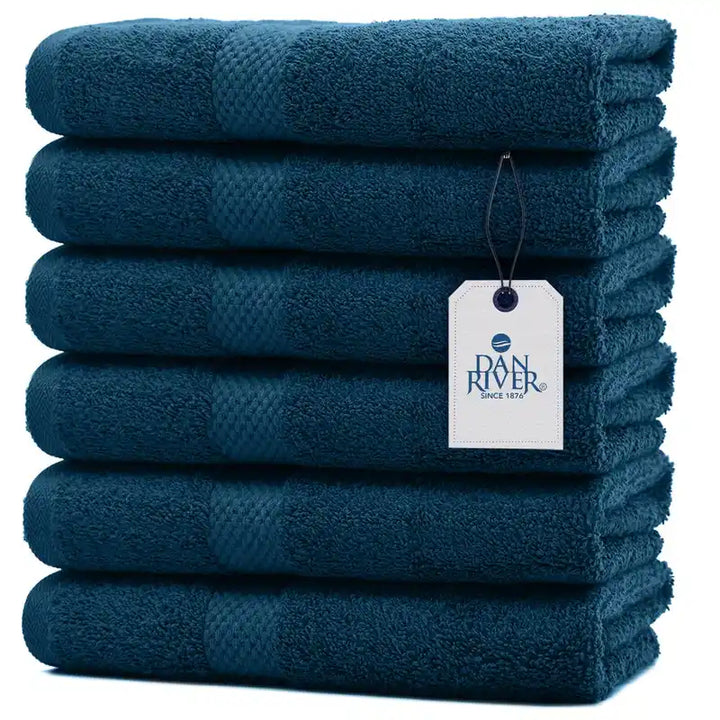 Hand Towel 6 Pack - Color Blue