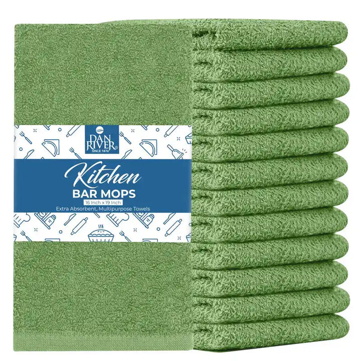 Kitchen Bar Mops Green