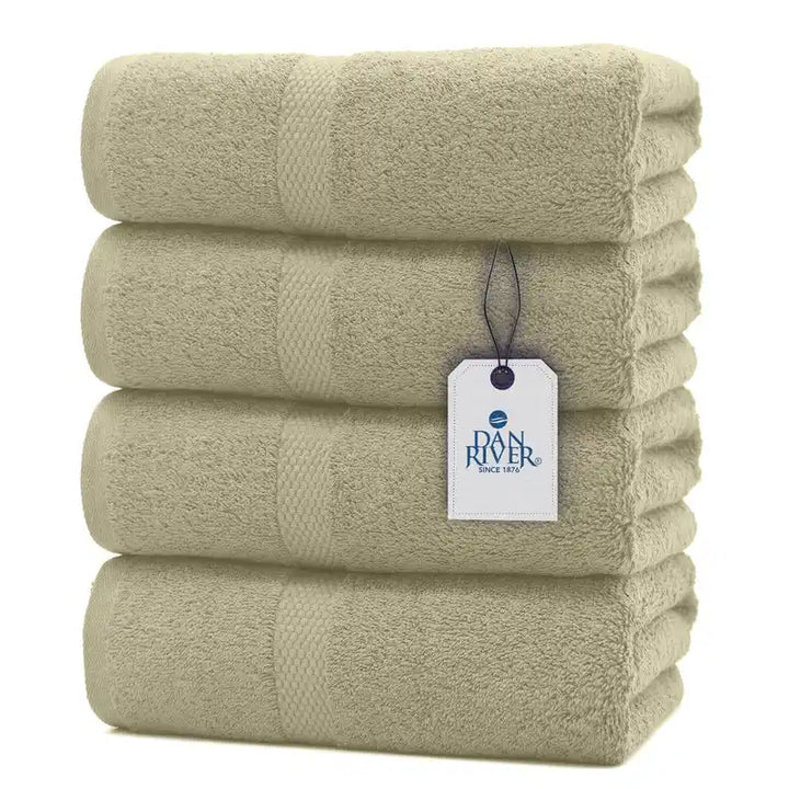 Bath Towel Set - Color Simply Taupe - 4 Pack