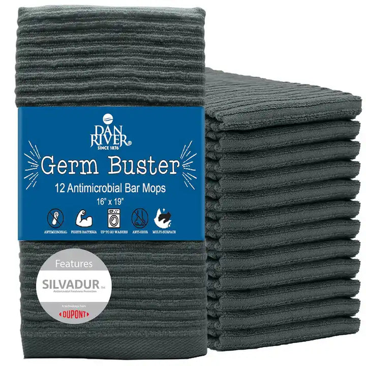 Antimicrobial Bar Mops Grey