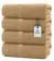 Everyday Essential Cotton Bath Towels - (Pack of 4)