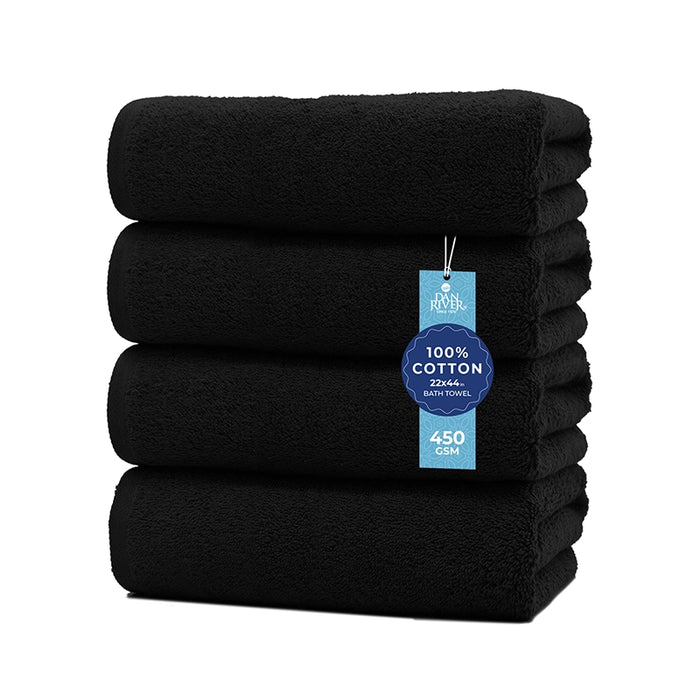 Everyday Essential 100% Cotton Bath Towels - (Pack of 4)