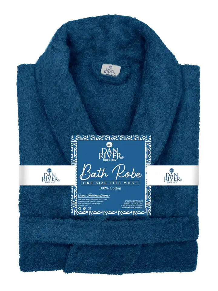 bathrobe blue opal color