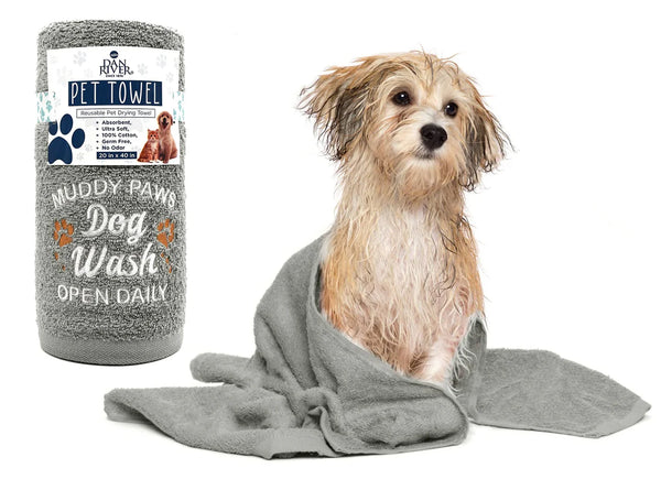 Pet Grooming Towel – 100% Cotton